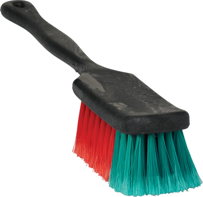 Vikan Vehicle Brush Long Handle 420mm Soft Split Black