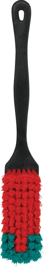 Vikan Vehicle Brush Long Handle 420mm Soft Split Black