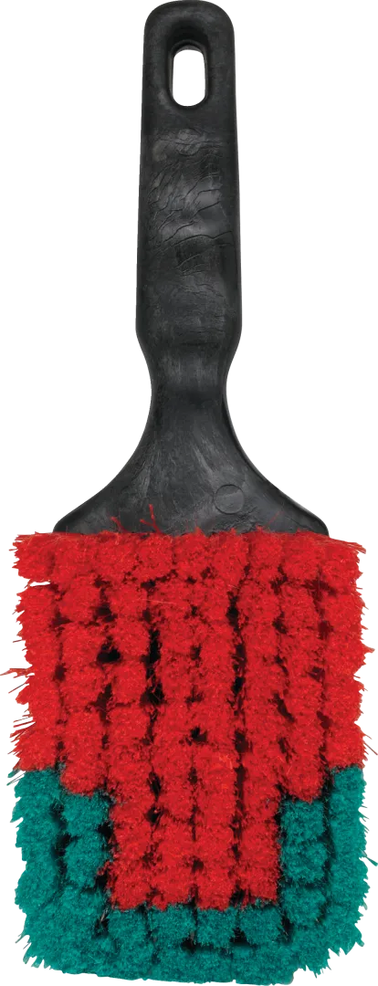 Vikan Vehicle Brush Short Handle 275mm Soft Split Black