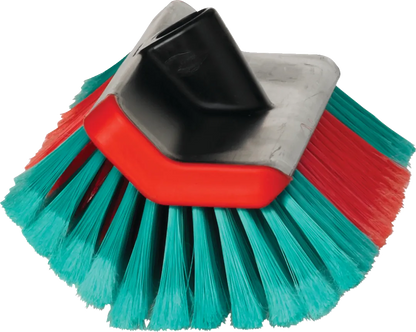 Vikan Washing Brush Waterfed High Low 275mm Soft Split Black
