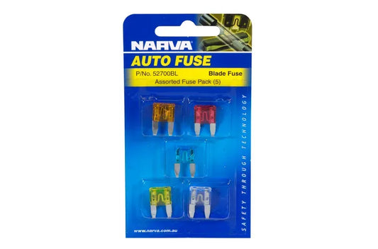 Narva Mini Blade Fuse Assortment 6 Piece