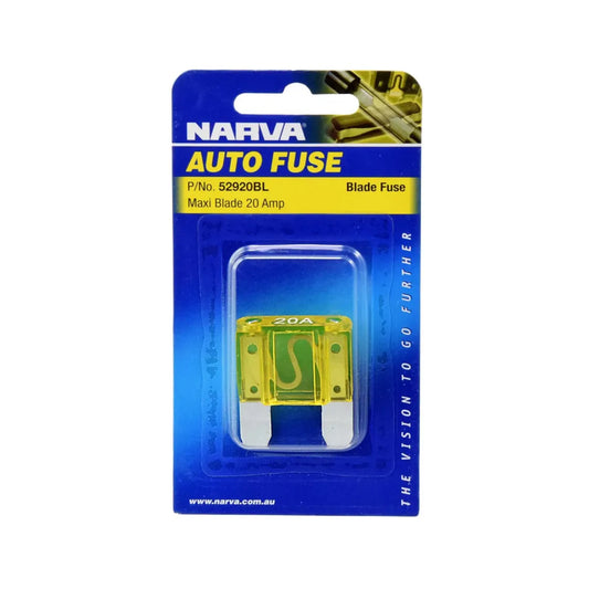 Narva 20A Yellow Maxi Blade Fuse