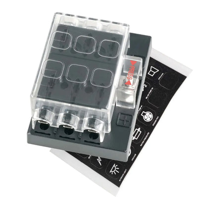 Narva 6-Way Standard ATS Blade Fuse Block 25A