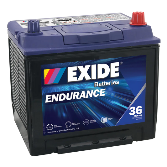 Exide 55D23CMF D23 12V 600CCA 60Ah Endurance Vehicle Battery