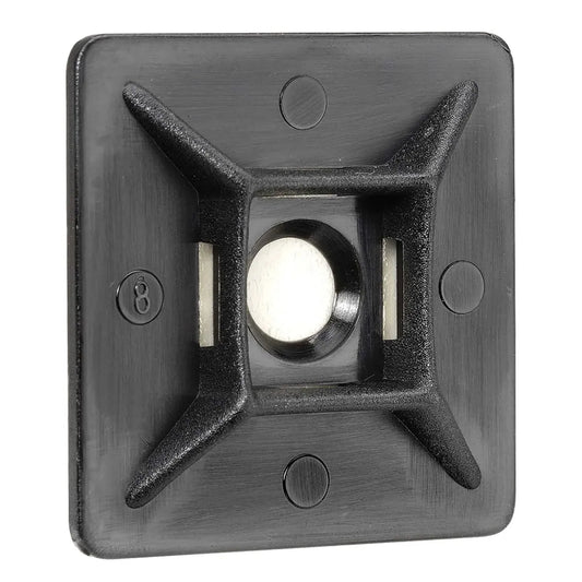 Narva UV-Resistant Cable Tie Mount 28 x 28mm Black Pack Of 5