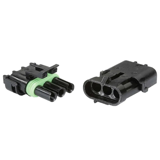 Narva 3-Way Female Waterproof Connector Housing 20A Pack Of 2