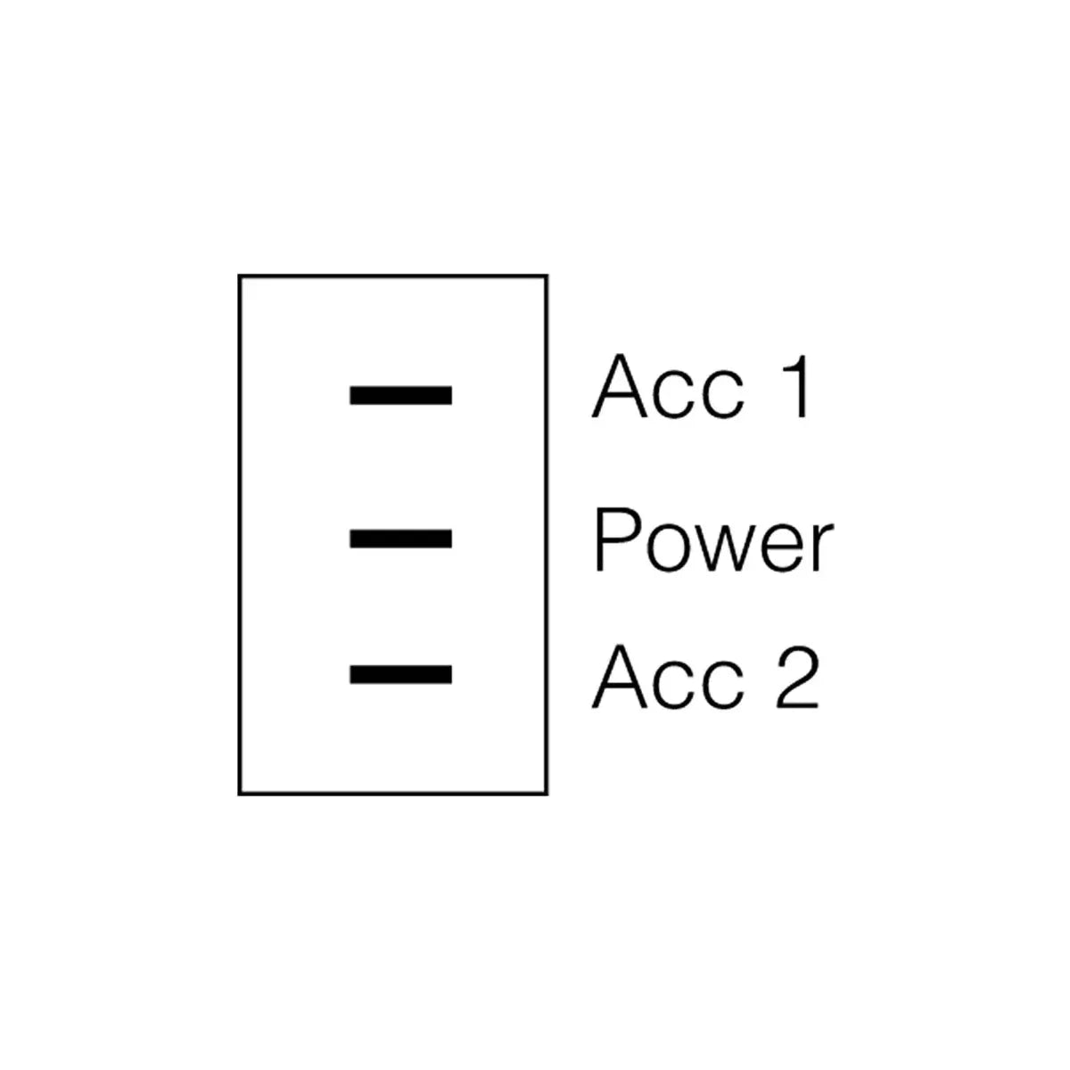 Narva On Off On Toggle Switch 20A 12V