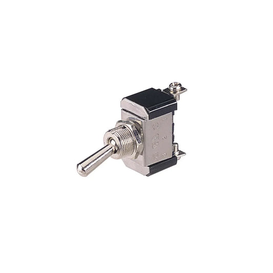 Narva Off On Metal Toggle Switch 20A 12V Silver Contacts
