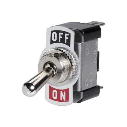 Narva Off On Metal Toggle Switch With Tab 20A 12V