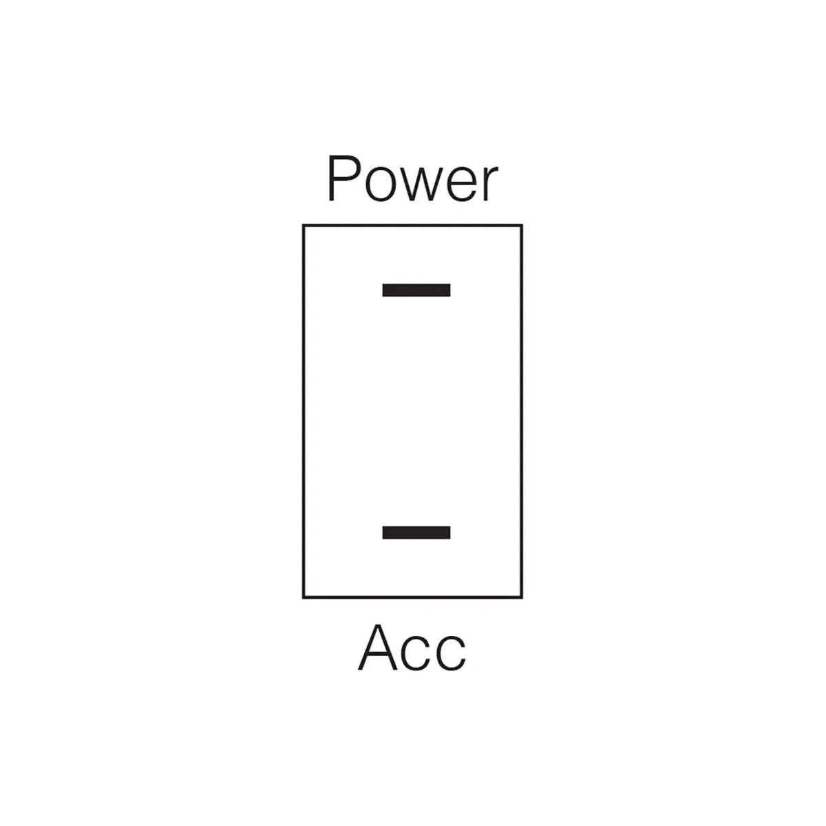 Narva Off On Metal Toggle Switch With Tab 20A 12V