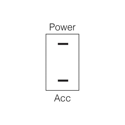 Narva Off On Metal Toggle Switch With Tab 20A 12V