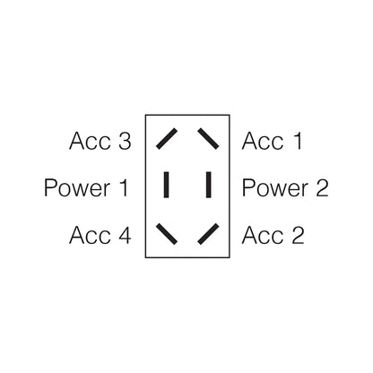 Narva Momentary On Off Momentary On Heavy-Duty Toggle Switch 25A 12V