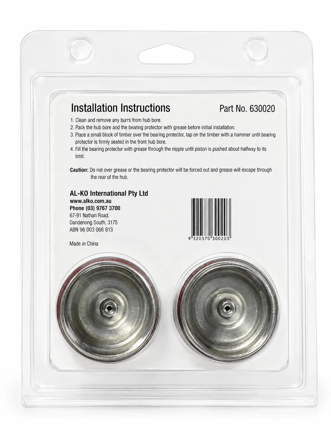 AL-KO 45mm Pair of Bearing Buddies Suits LM11949/10 & LM12749/10