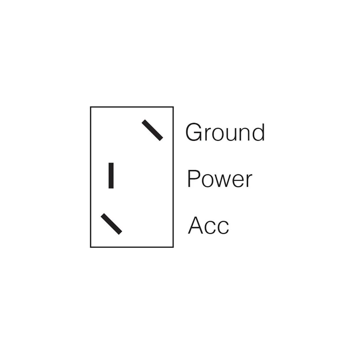 Narva Illuminated Off On Heavy-Duty Rocker Switch Red 20A 12V
