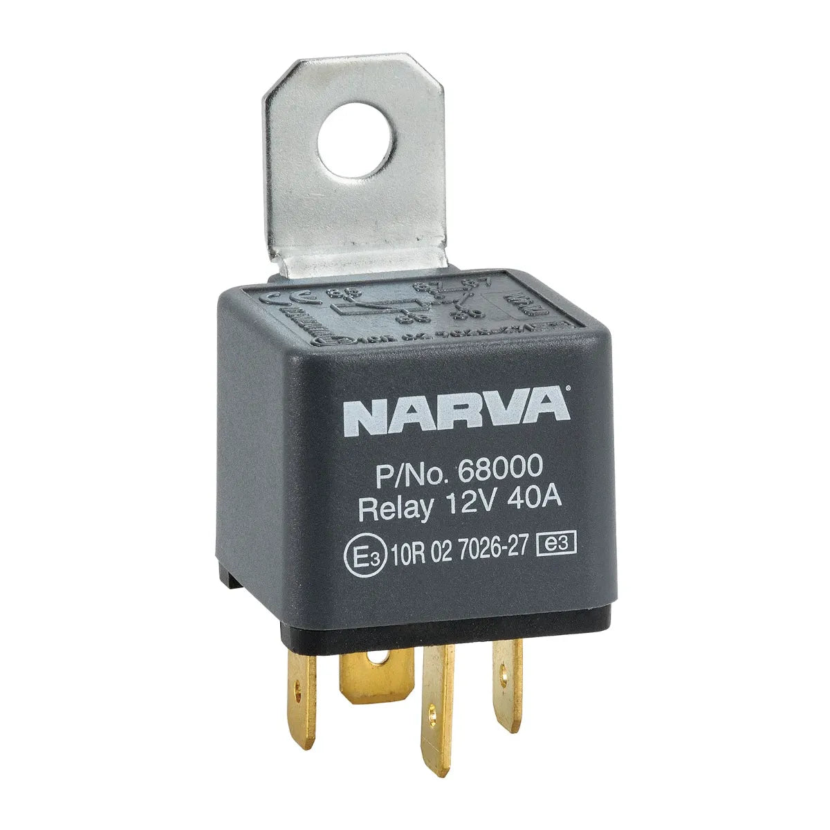Narva 12V 40A Normally Open 4 Pin Relay