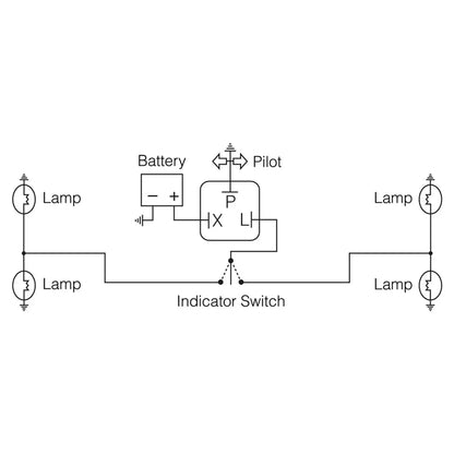 Narva 12V 3 Pin Electronic Flasher