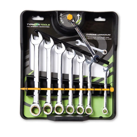 8pce Imperial Ratchet Spanner Set