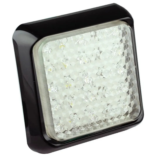 Reverse Lamp 25 White LEDs 80x80mm with 100x100mm Bracket