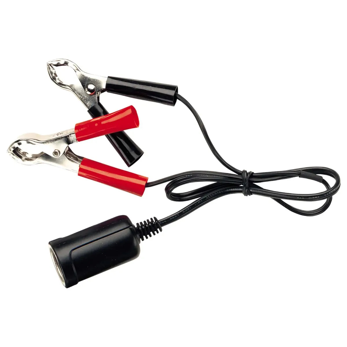 Narva Battery Clips With 450mm Lead And Accessory Socket 10A 12V