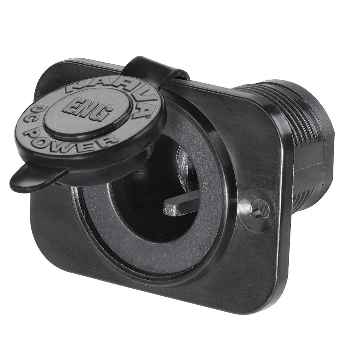 Narva Heavy-Duty Flush Mount Engel Type Socket 15A 12V