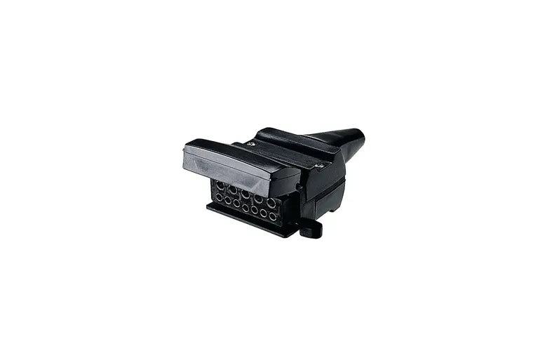 Narva 12 Pin Flat Trailer Socket