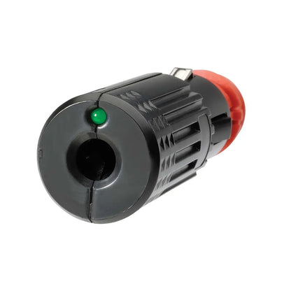 Narva Combination Cigarette Lighter Merit Plug 15A 12V With LED Indicator