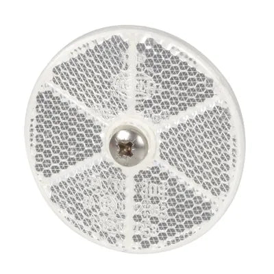 Hella Reflector Round White 60mm Screw Mount ADR