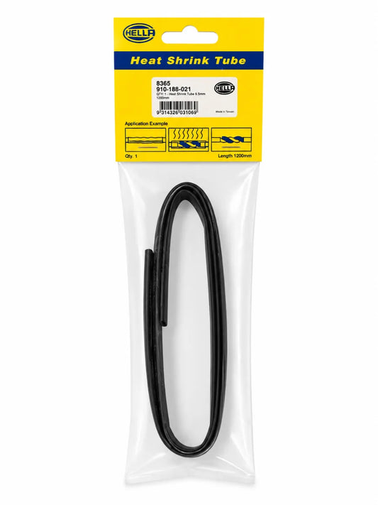 Hella Black Heat Shrink Tubing 12.7mm 1.2m