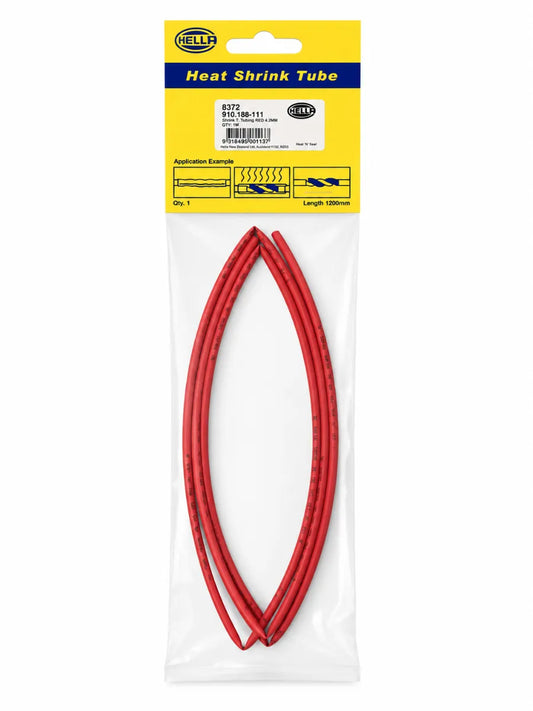 Hella Red Heat Shrink Tubing 3.2mm 1.2m