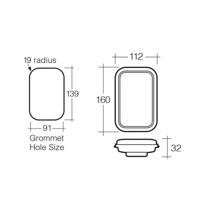 Narva Model 45 LED Reverse Lamp Kit White 9-33V