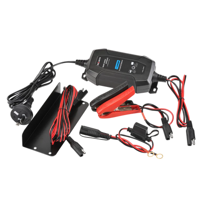 Projecta Charge N Maintain 12V 1.5A 4 Stage Automatic Battery Charger