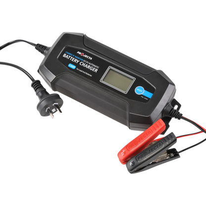Projecta Charge N Maintain 6V-12V 4A 8 Stage Automatic Battery Charger
