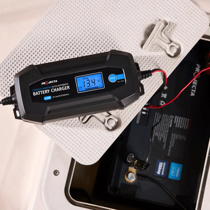 Projecta Charge N Maintain 6V-12V 4A 8 Stage Automatic Battery Charger