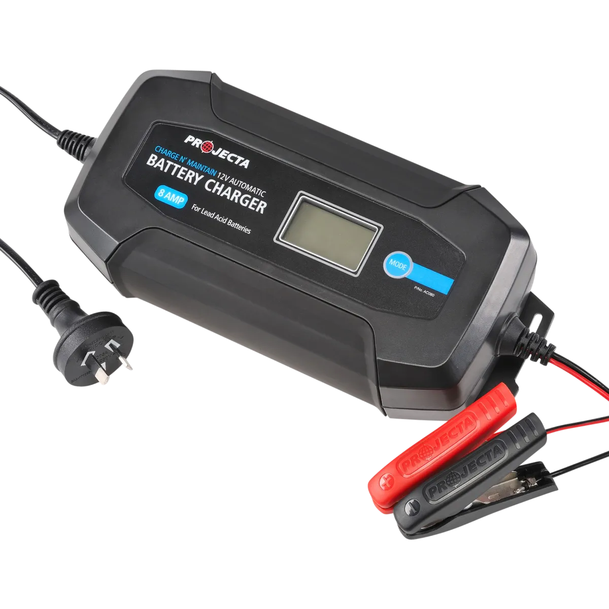 Projecta Charge N Maintain 12V 8A 8 Stage Automatic Battery Charger
