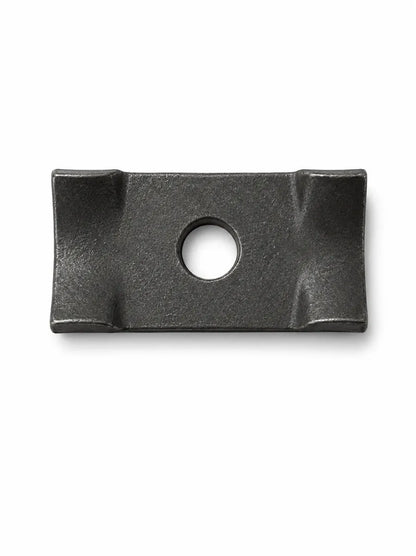 Axle Saddle Pad 40 x 85 x 7mm Black 16mm Hole