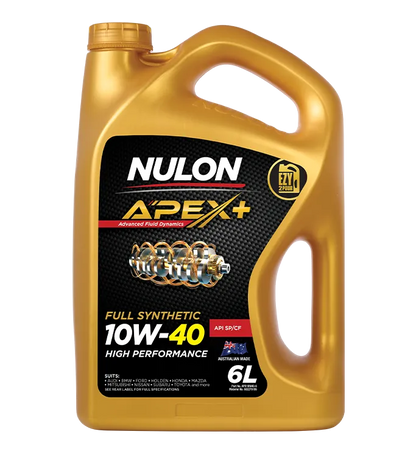 Nulon APEX+ 10W-40 High Performance Engine Oil 6L