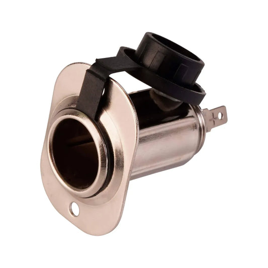 VoltFlow 12V Metal Accessory Socket 15A With Waterproof Cap