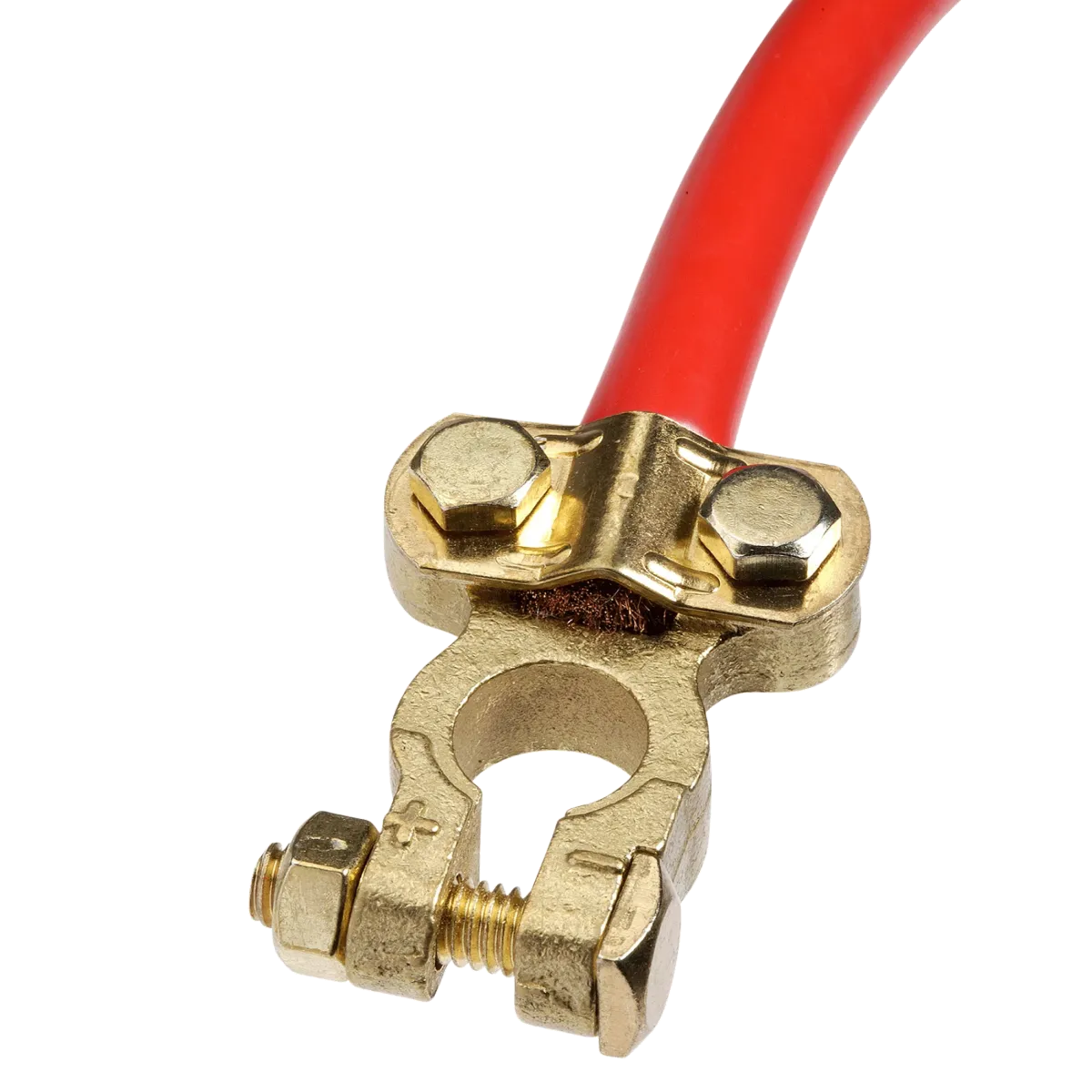 Projecta Brass Battery Terminal Heavy Duty Saddle Universal 50-95mmÃ‚Â² (0-000 B&S)