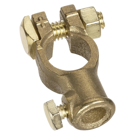 Projecta Brass Battery Terminal End Entry Universal 15-50mmÃ‚Â² (6-0 B&S)