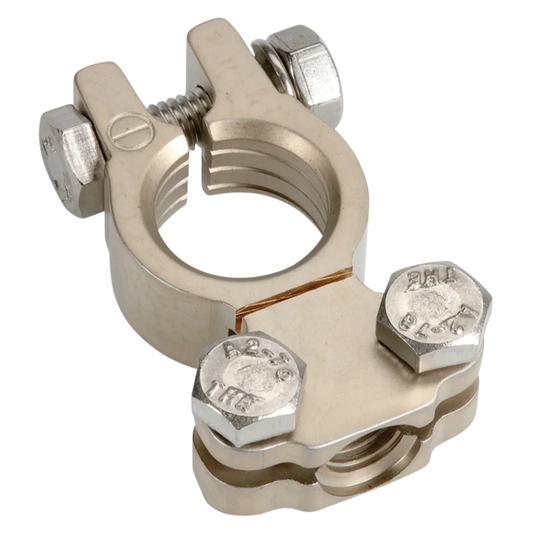 Projecta Satin Forged Brass Battery Terminal Saddle Negative 20-35mmÃ‚Â²