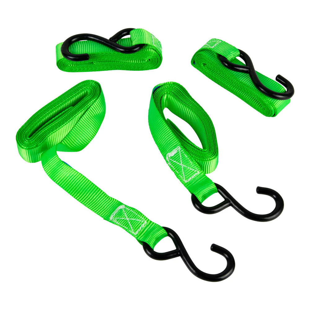 Monkey Grip Ratchet Tie Down 25mm x 4m 300kg 4 Pack
