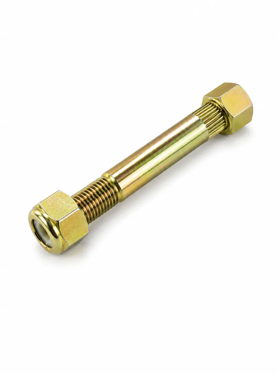 Manutec 14 x 102mm Suspension Bolt And Nyloc Nut Zinc Suits 45mm Springs