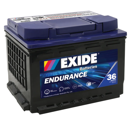 Exide DIN55MF N55/LB2 12V 600CCA 60Ah Endurance Vehicle Battery