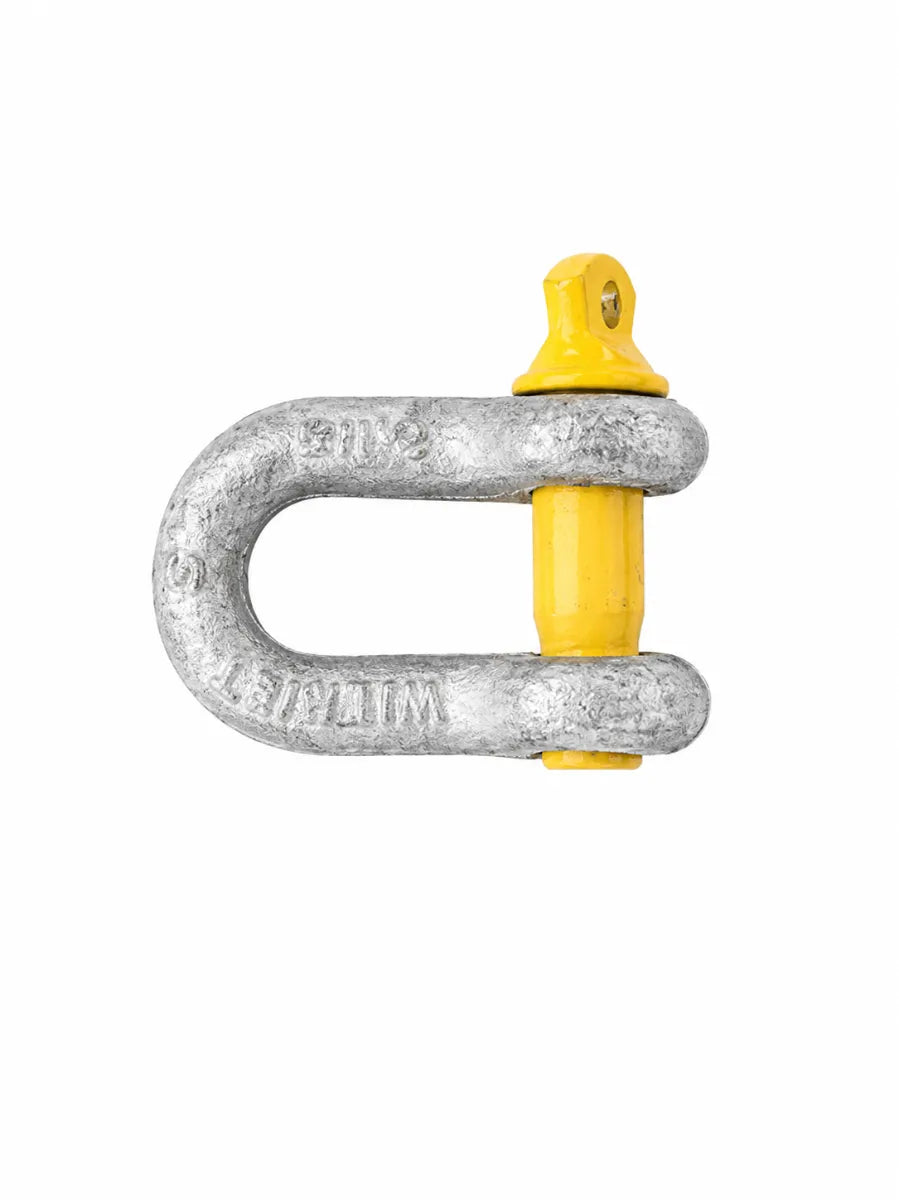 Austlift D-Shackle 5/16" 750kg Grade S Galvanised AS2741