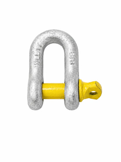 Austlift D-Shackle 5/16" 750kg Grade S Galvanised AS2741