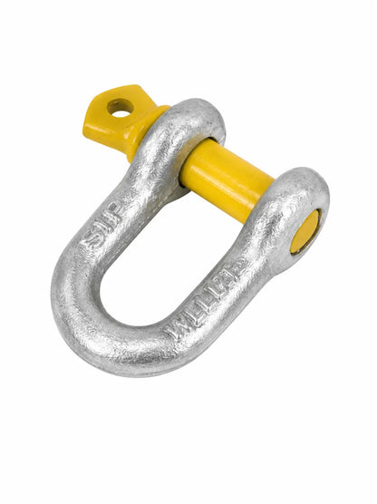 Austlift D-Shackle 3/8" 1-Tonne Grade S Galvanised AS2741