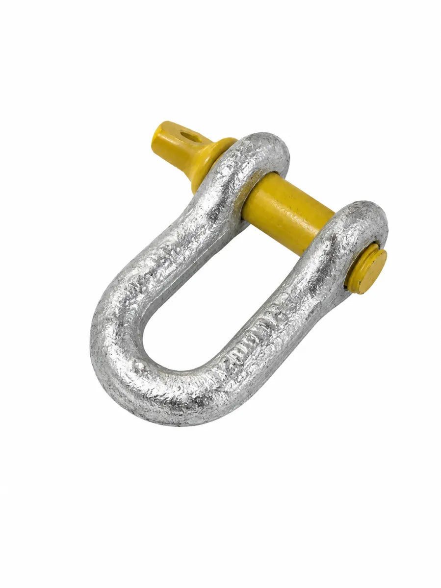 Austlift D-Shackle 7/16" 1.5-Tonne Grade S Galvanised AS2741