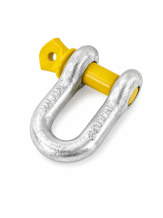 Austlift D-Shackle 1/2" 2-Tonne Grade S Galvanised AS2741