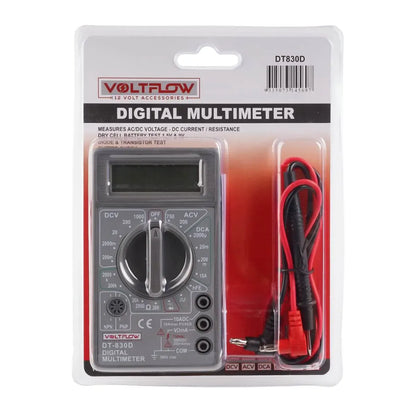 VoltFlow Digital Multimeter 6V-24V With Probe