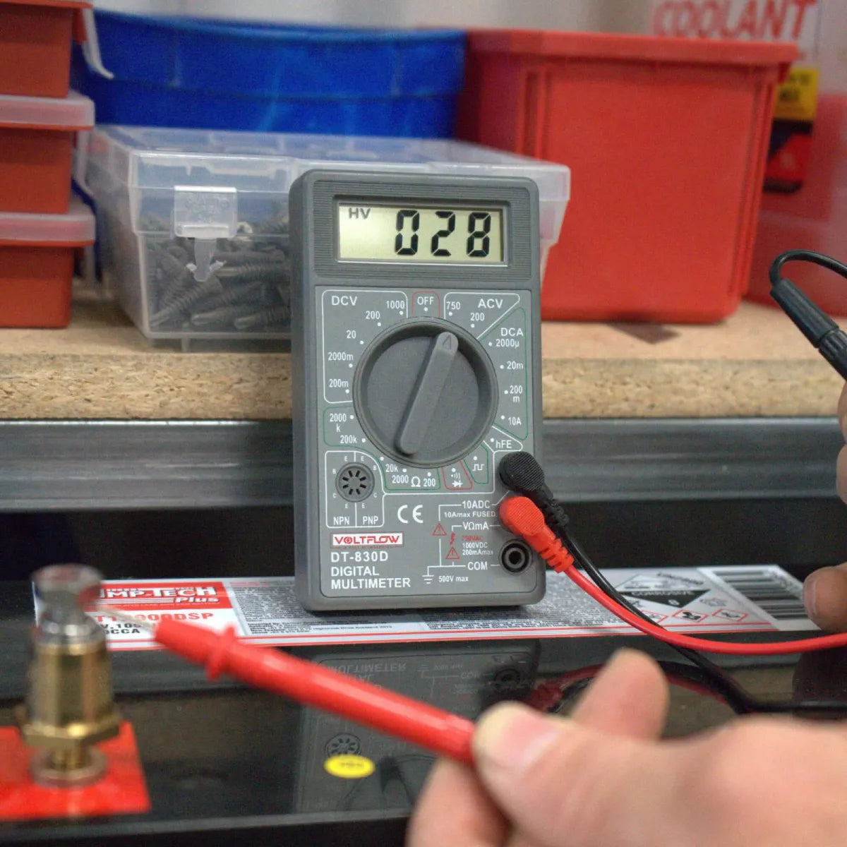 VoltFlow Digital Multimeter 6V-24V With Probe